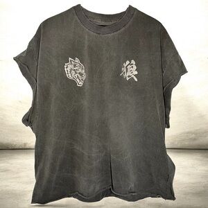 Darc Sport Bushido Okami Chopper Cutoff Tee Limited Edition XL
